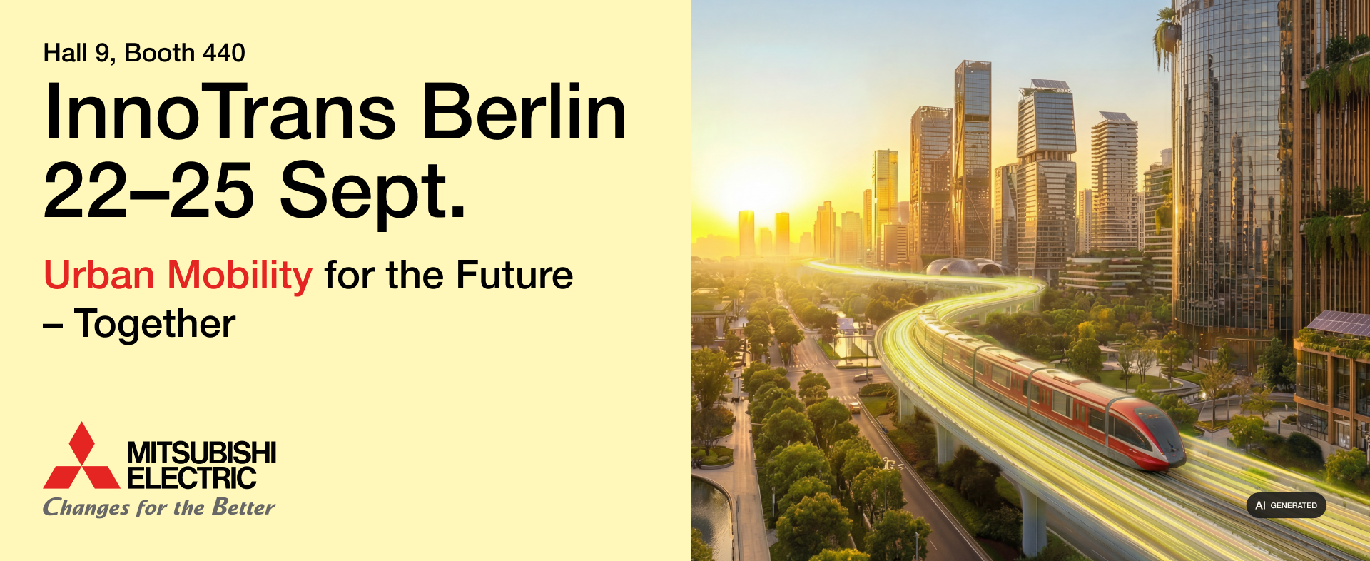 InnoTrans Berlin 2026 – Urban Mobility for the Future – Together